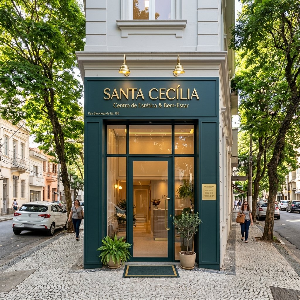 Fachada Real Santa Cecília Centro de Estética